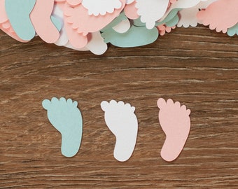 Gender Reveal Baby Shower Confetti, 200 Pieces