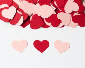 Heart Confetti, 200 Pieces, Valentines Day Decor, Valentines Day, Confetti