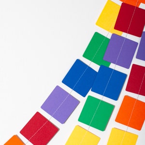 Rainbow Garland - 14ft - Customize Colors!
