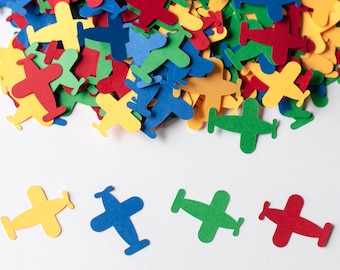 Plane Confetti, 200 Pieces, Customize your colors!