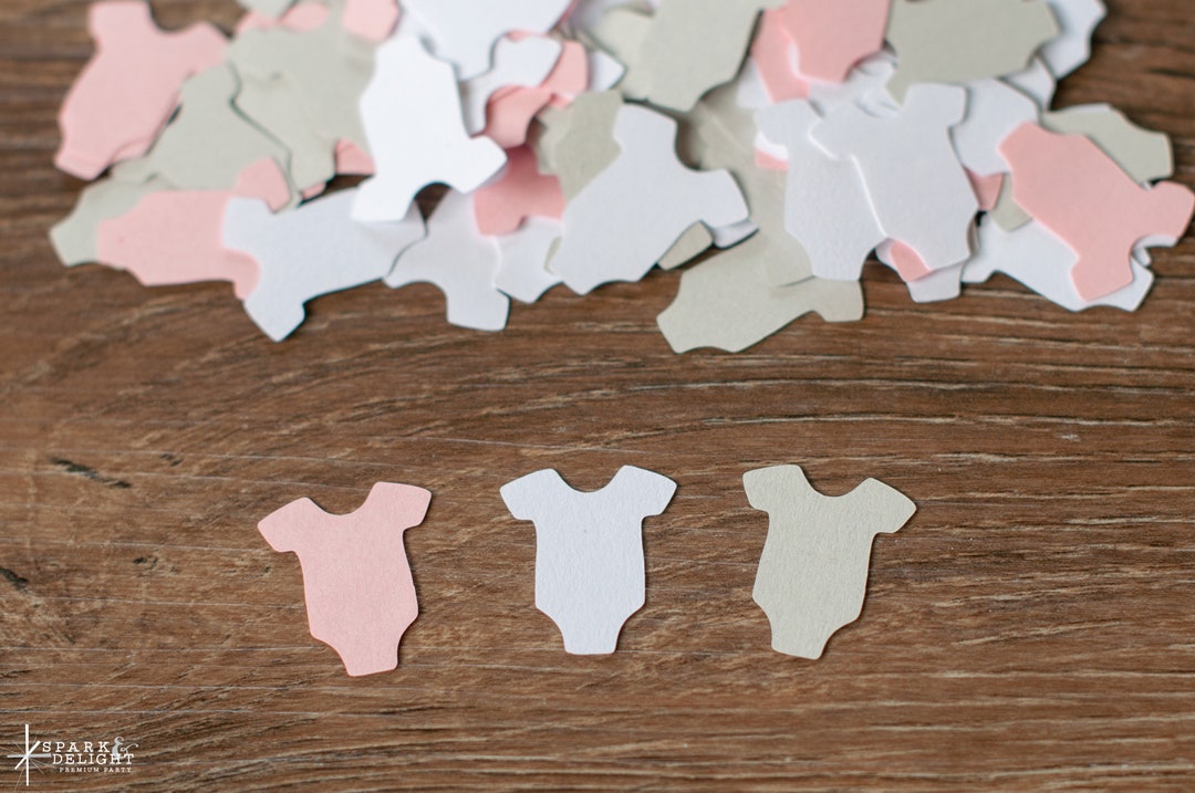 Baby Shower Confetti Girl Baby Shower Decoration 200 Pieces Etsy