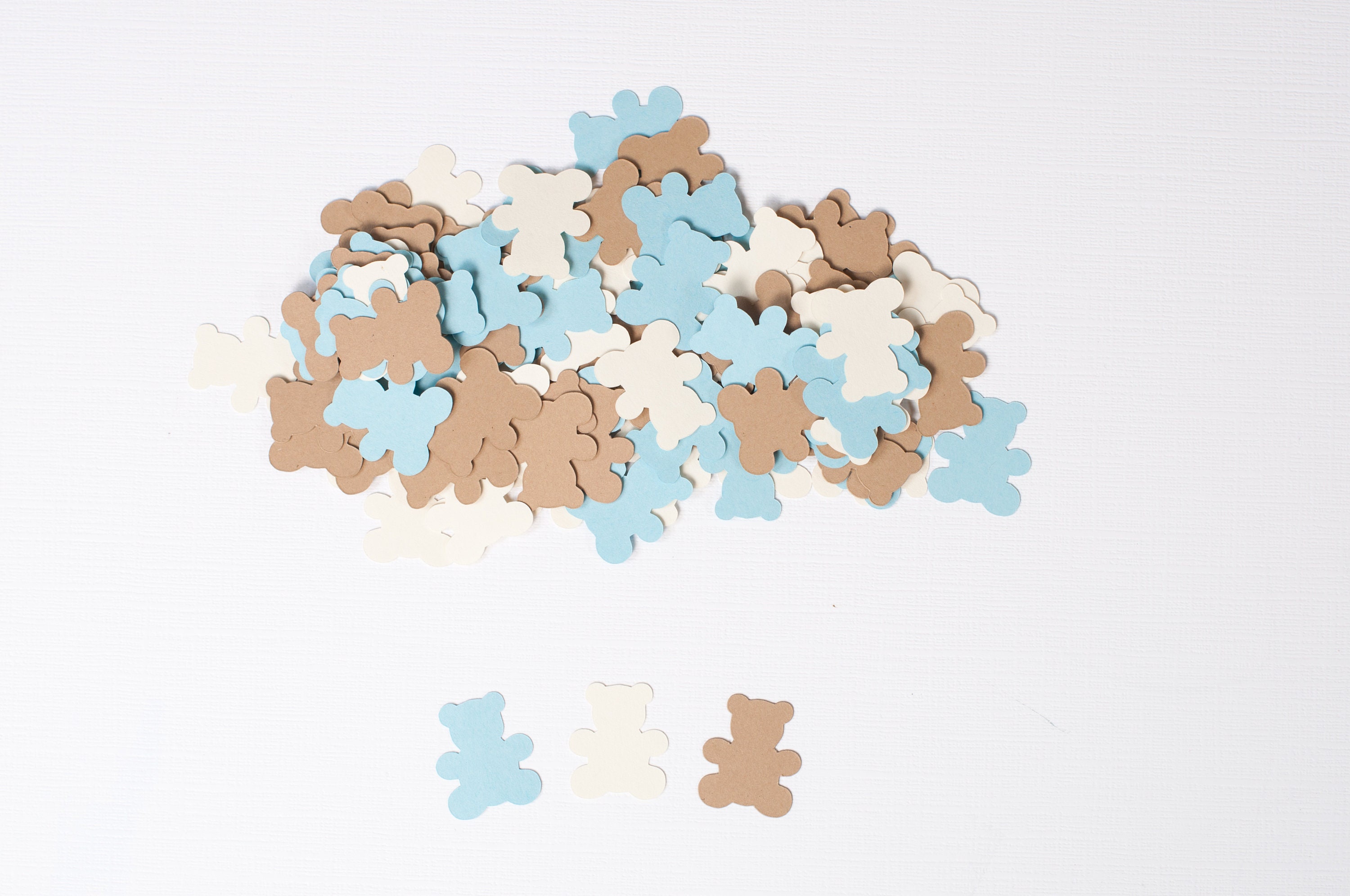 Teddy Bear Confetti Perfect for a Teddy Bear Baby Shower or Etsy