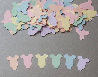 Pastel Rainbow Baby Shower Confetti - 200 Pieces