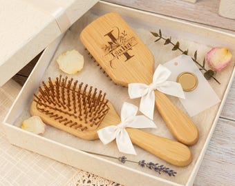 Personalized Bridesmaid Wood Comb | Custom Engraved Name Comb | Bridesmaid Proposal Gift | Bridal Shower Gift | Will You Be My Bridesmaid
