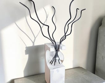 Minimalist Plaster Reed Diffuser Stand, Modern Diffuser Holder, Japandi Home Decor, Neutral Aesthetic Gift