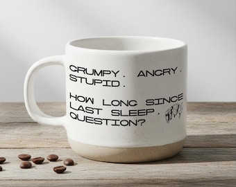 Project Hail Mary Rocky Mug, Grumpy Angry Stupid Sci-Fi Book Lover Gift