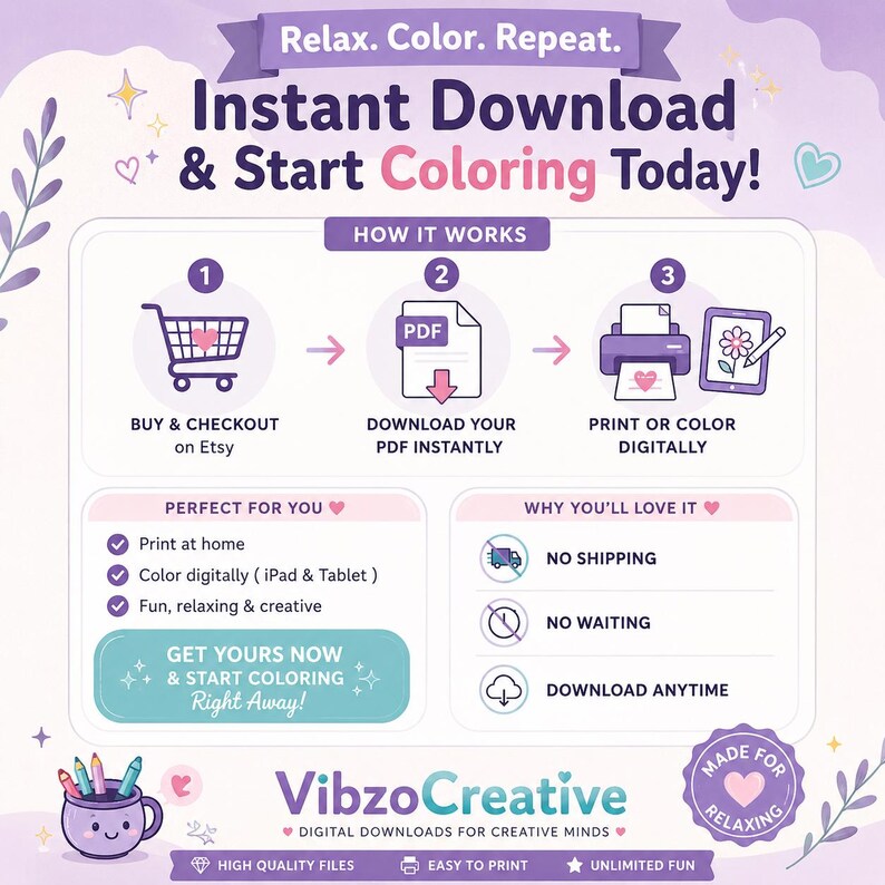 Cute food coloring pages printable kawaii snack coloring book for kids PDF