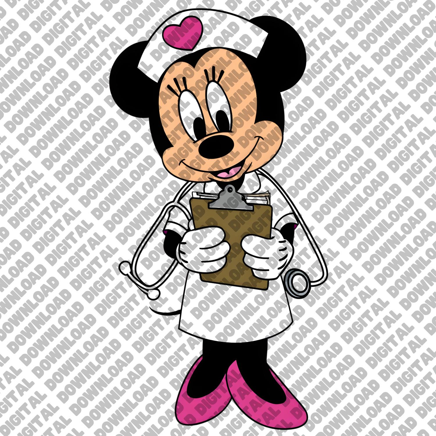 Minnie mouse nurse - Etsy 日本