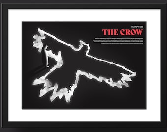The Crow 12 x 18 Movie Poster Giclee Print
