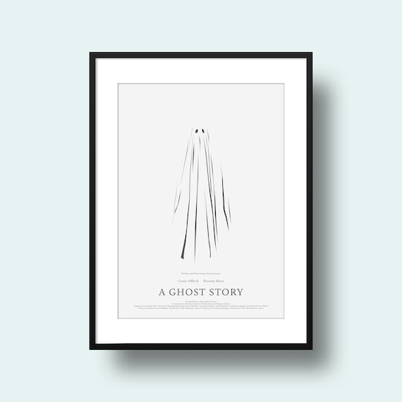 A Ghost Story 12 x 18 Inch Minimal Movie Poster Giclee Print