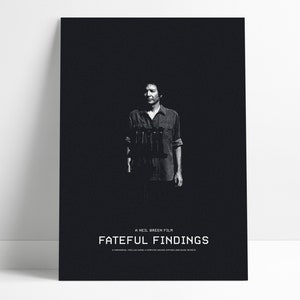 Fateful Findings | Neil Breen Original Minimal Movie Poster | Room Office Movie Buff Sci Fi Fantasy Giclee Print