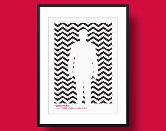 Twin Peaks 12 x 18 Affiche Giclee Print