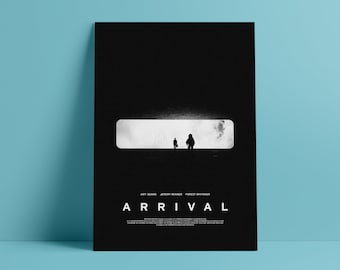 Arrival 12 x 18 Inch Minimal Movie Poster Giclee Print