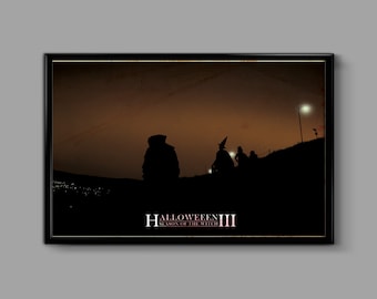 Halloween III Temporada de la Bruja 12 x 18 Pulgadas Cartel de Película Mínima Giclee Print