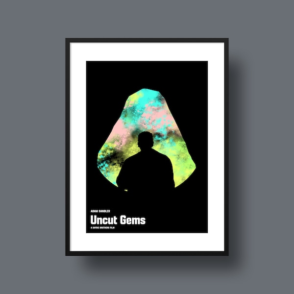 Uncut Gems 12 x 18 Movie Poster Giclee Print