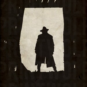 True Grit 12 x 18 Minimalist Movie Poster Giclee Print image 2