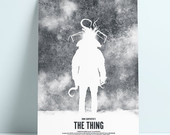 John Carpenter's The Thing 12 x 18 Movie Poster Giclee Print