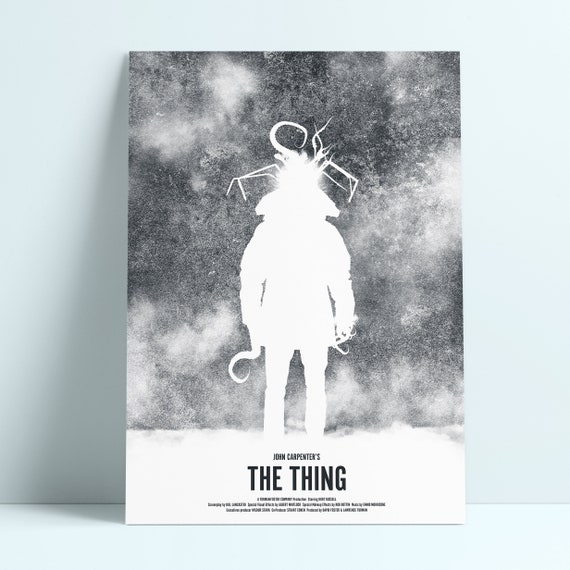 John Carpenter's The Thing movie poster : 11 x 17 inches - The