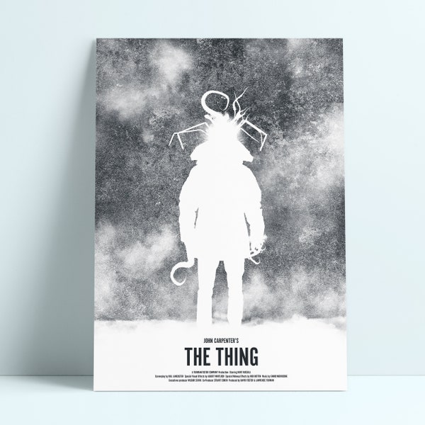 John Carpenter's The Thing 12 x 18 Movie Poster Giclee Print