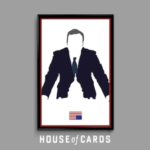 House Of Cards Congresso 12 x 18 Poster minimo Stampa giclée