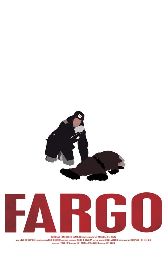 01604『ファーゴ』B2判映画ポスター非売品劇場公開時オリジナル物