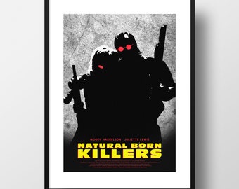 Natural Born Killers 90s ポスター Retro Vintage Natural Born Killers