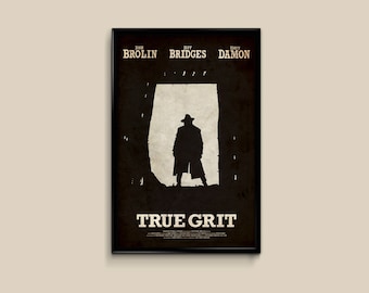 True Grit | Minimalist Movie Poster Giclee Print
