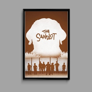 The Sandlot 12 x 18 Minimalist Movie Poster Giclee Print