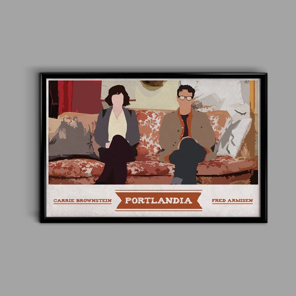 Portlandia 12 x 18 Movie Poster Giclee Print