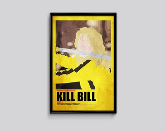 Kill Bill Volume 1 12 x 18 Movie Poster Giclee Print