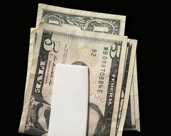 Pince à billets, prise ferme, design en zigzag, alternative au portefeuille portable