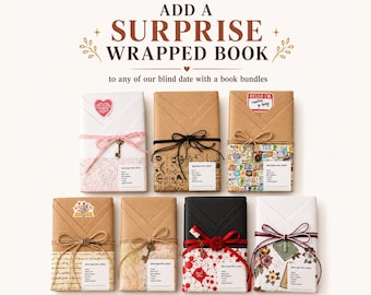 Add A Surprise Wrapped Book To Any of Our Blind Date With A Book Boxes
