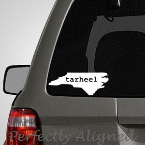 Home State North Carolina TARHEEL Vinyl Car Decal - Home State Vinyl Decal