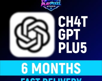 ChatGPT Plus 6 Months Access | Best Price | Instant Digital Delivery