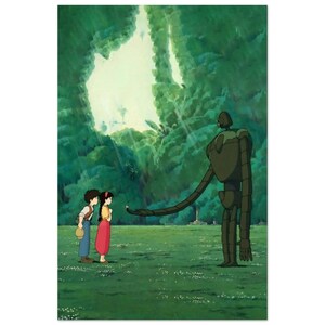 Castle in the Sky Poster | Studio Ghibli Wall Art | Laputa Anime Print | Hayao Miyazaki Movie Room Decor | Fantasy Japanese Animation Gift image 5