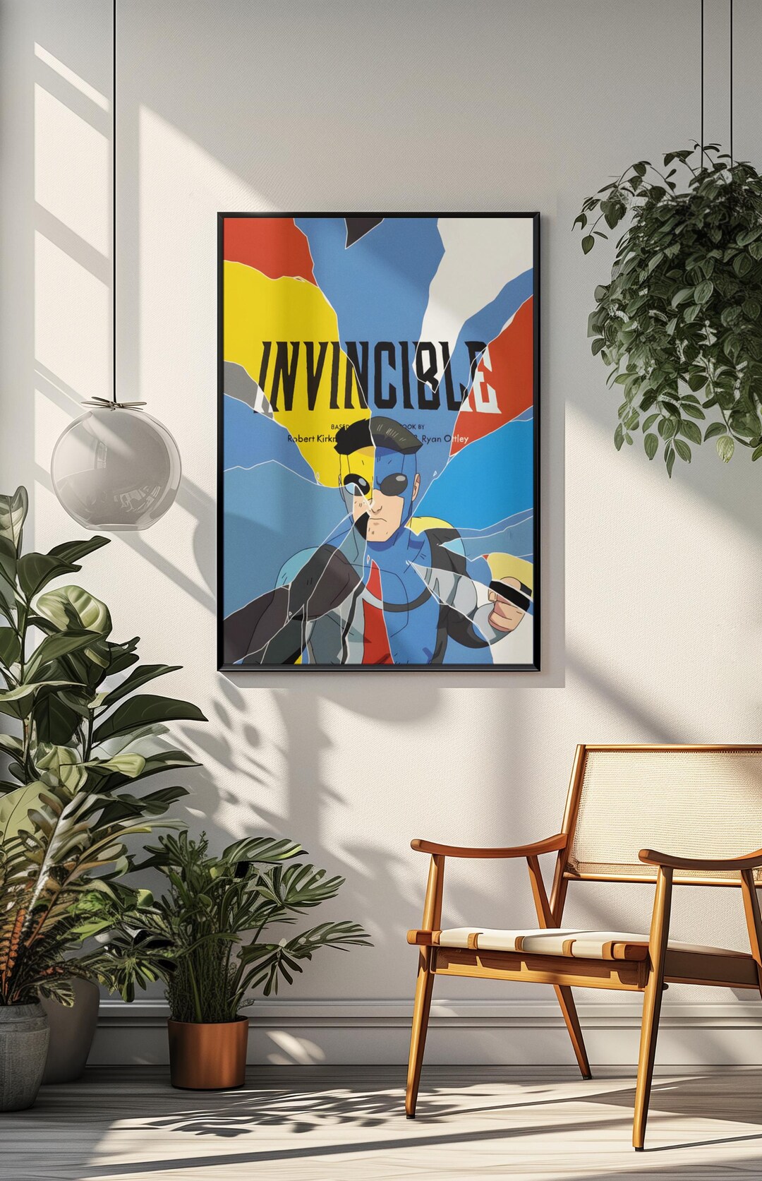 Invincible Poster | Superhero Wall Art | Omni Man Inspired Print ...