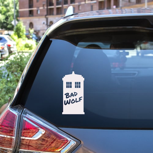 Bad Wolf Tardis. Bad Wolf Doctor Who Inspired Tardis. Vinyl Etsy