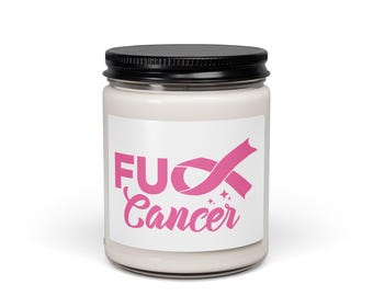 Sojageurkaars Cancer Awareness Fk F*ck Cancer