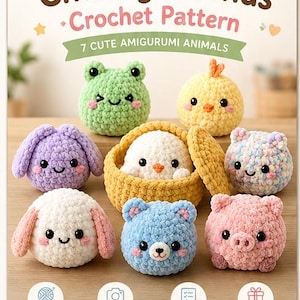 No Sew Dumpling Crochet Pattern, Kawaii Bao Bun Amigurumi, Crochet Dim Sum Play Food PDF, Easy Crochet Bao Bun Pattern Tutorial