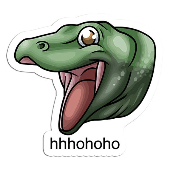 Laughing Lizard Komodo Dragon Meme Sticker 4 Inch - Etsy Hong Kong Laughing Lizard Komodo Dragon Meme Sticker 4 Inch - Etsy Hong Kong