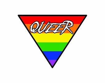 Queer Pride Decal (Various Flags Available!) 4 inch
