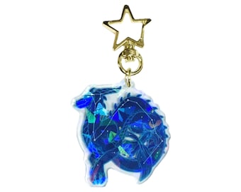 Constellation Draco the Dragon Acrylic Charm