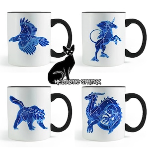 Astronomy Constellation Animal Mugs (Set 1)