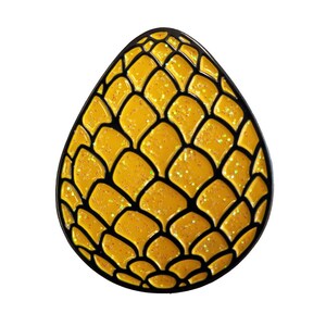 Gold Dragon Egg Enamel Pin