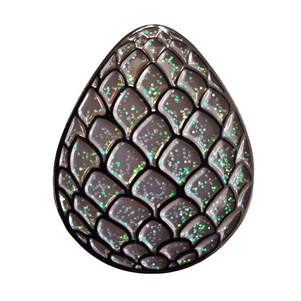Black Dragon Egg Enamel Pin