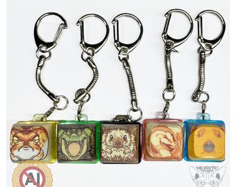 Clicky Animal Keycap Fidgets