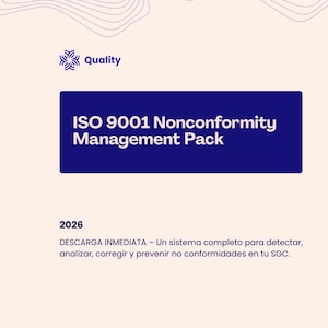 ISO 9001 Avvikelsehantering | Journal + 8D-formulär + CAPA-instrumentpanel + guide | Excel-mall för korrigerande åtgärder