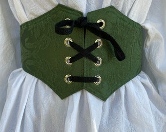 Green Brocade Belt