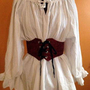 Cotton Gauze Peasant Blouse