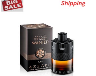 Azzaro The Most Wanted Parfum Intense Men’s Spicy Seductive Fragrance 100ml (3.38 Fl. Oz)